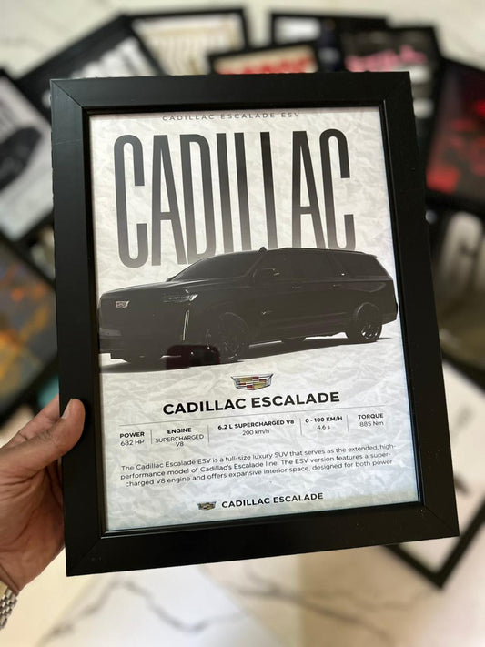 Cadiliac Premium Glass Frame