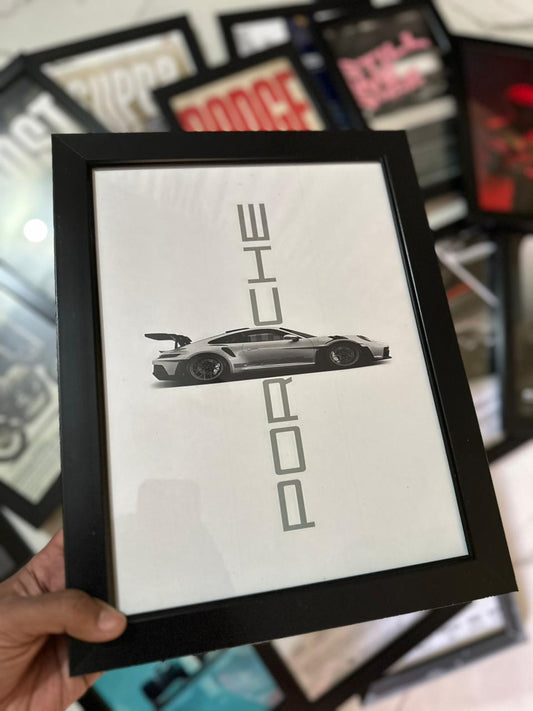 Porsche 911 Premium Glass Frame